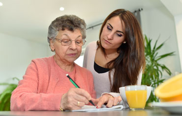 Assistance administrative pour les personnes âgées